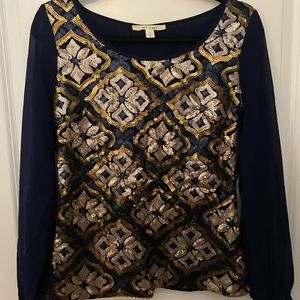 Francesca’s Sequin Blouse